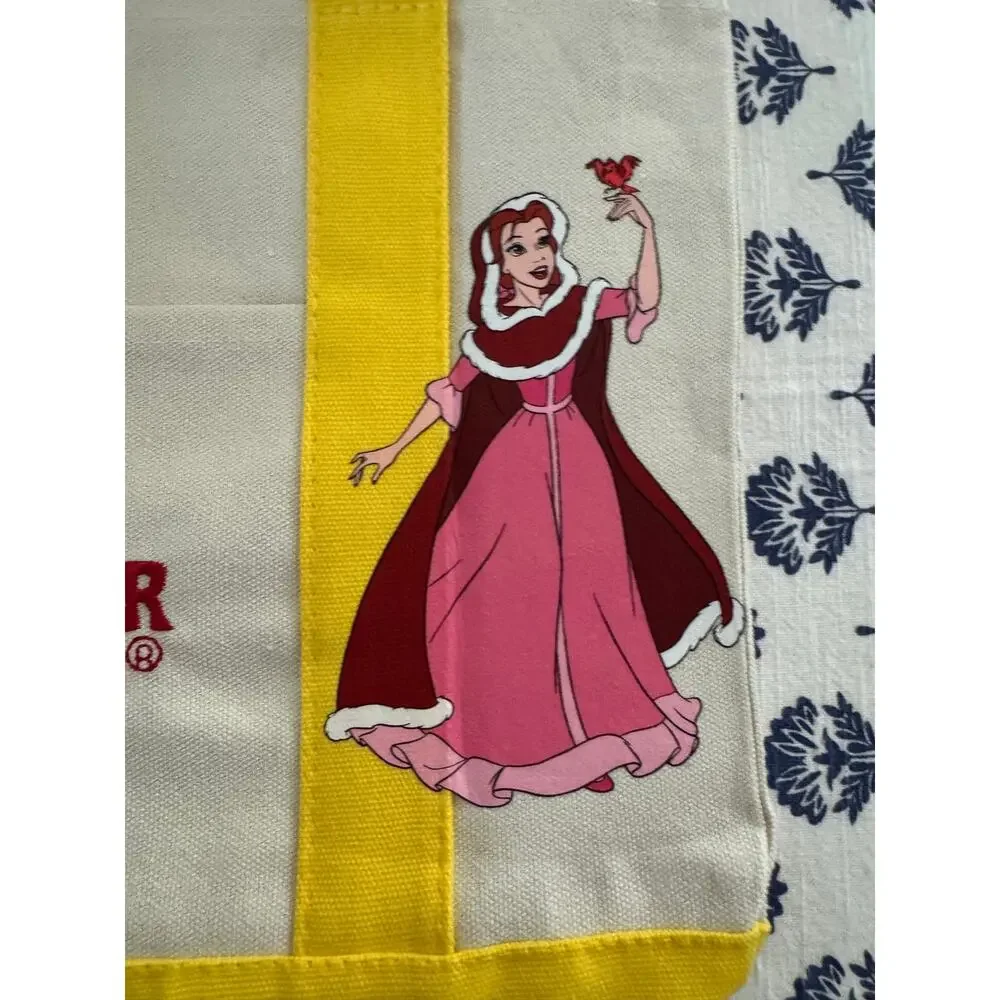 Disney Belle Double Sided Custom Made Trader Joes Mini Tote